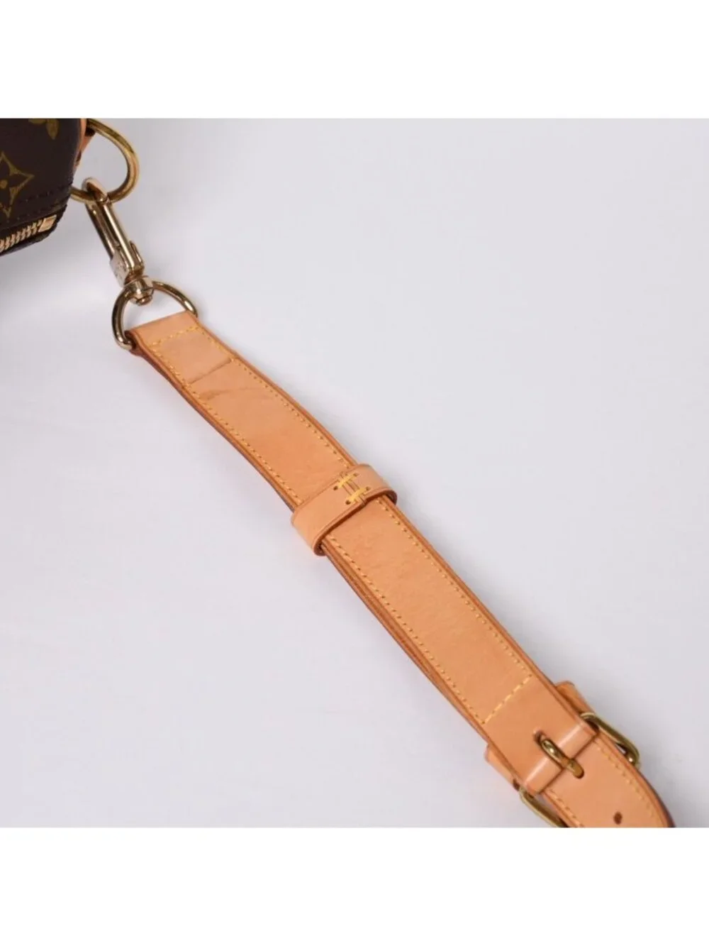 Louis Vuitton Boston Bag Keepall Bandouliere 45 Monogram Brown Gold